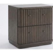 5-Piece Full Fluted Bedroom Set – Penny Collection Contemporary Style by Modus Furniture