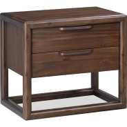 5-Piece Full Bedroom Set – Sol Collection Contemporary Style in Brown Spice Finish by Modus Furniture