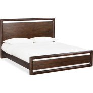 5-Piece Full Bedroom Set – Sol Collection Contemporary Style in Brown Spice Finish by Modus Furniture