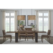 Arden 7-Piece Mid-Century Modern Dining Set – Table & 6 Chairs by Modus Furniture
