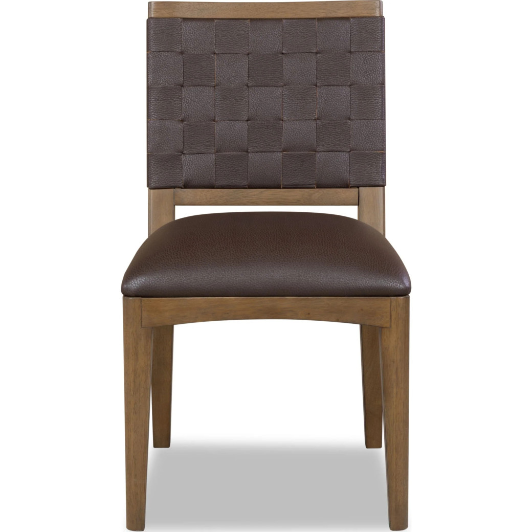 Arden 7-Piece Mid-Century Modern Dining Set – Table & 6 Chairs by Modus Furniture