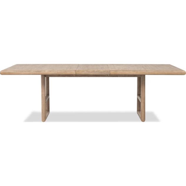 Dorsey 7-Piece Contemporary Dining Set – Table & 6 Chairs, Light Brown Finish by Modus Furniture