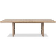Dorsey 7-Piece Contemporary Dining Set – Table & 6 Chairs, Light Brown Finish by Modus Furniture