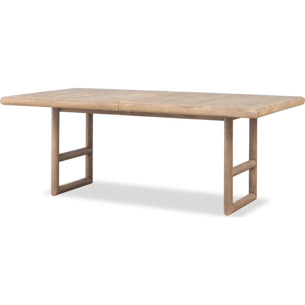 Dorsey 7-Piece Contemporary Dining Set – Table & 6 Chairs, Light Brown Finish by Modus Furniture