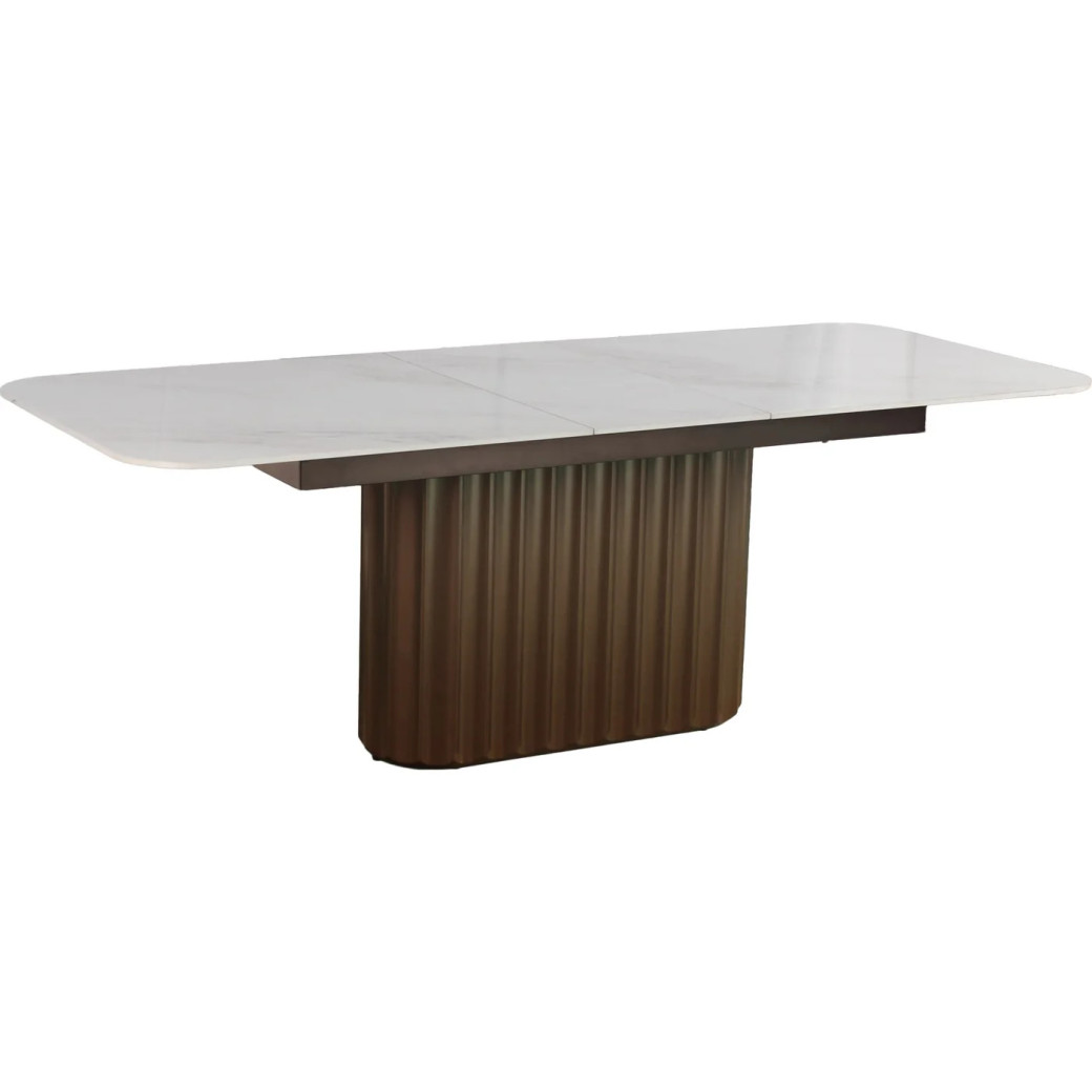 Conway 7-Piece Contemporary Dining Set – Table & 6 Chairs, Vintner Bronze Finish by Modus Furniture