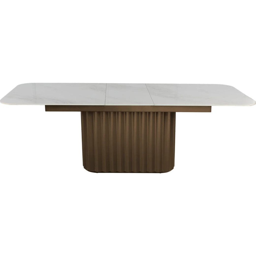 Conway 7-Piece Contemporary Dining Set – Table & 6 Chairs, Vintner Bronze Finish by Modus Furniture
