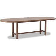 Astor 6-Piece Dining Set – Table, 4 Chairs & Bench, Medium Brown Finish by Modus Furniture