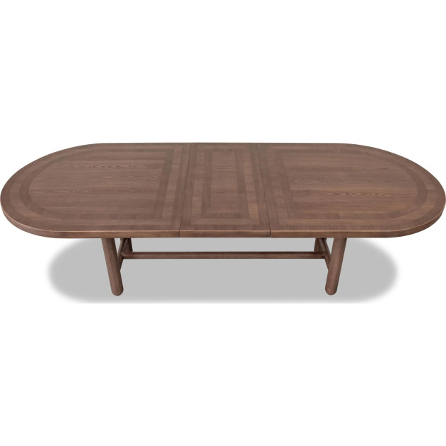 Astor 6-Piece Dining Set – Table, 4 Chairs & Bench, Medium Brown Finish by Modus Furniture