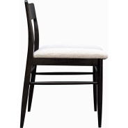 Elora 7-Piece Contemporary Dining Set – Rectangular Table, Jet Black Ash Finish by Modus Furniture