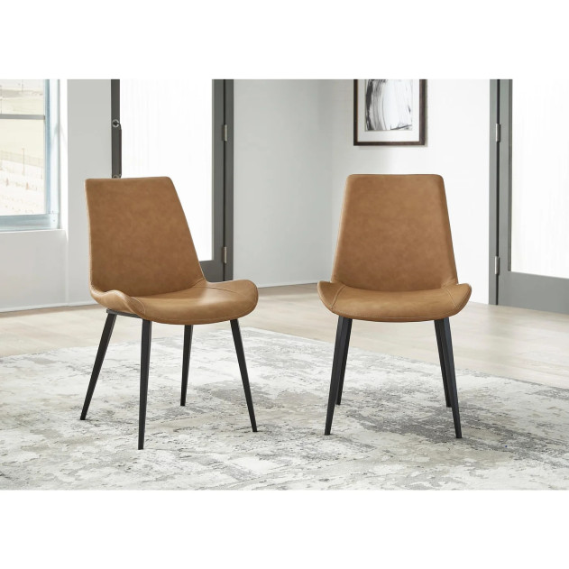 Nicoya 7-Piece Dining Set – Contemporary Style, Black Finish by Modus Furniture