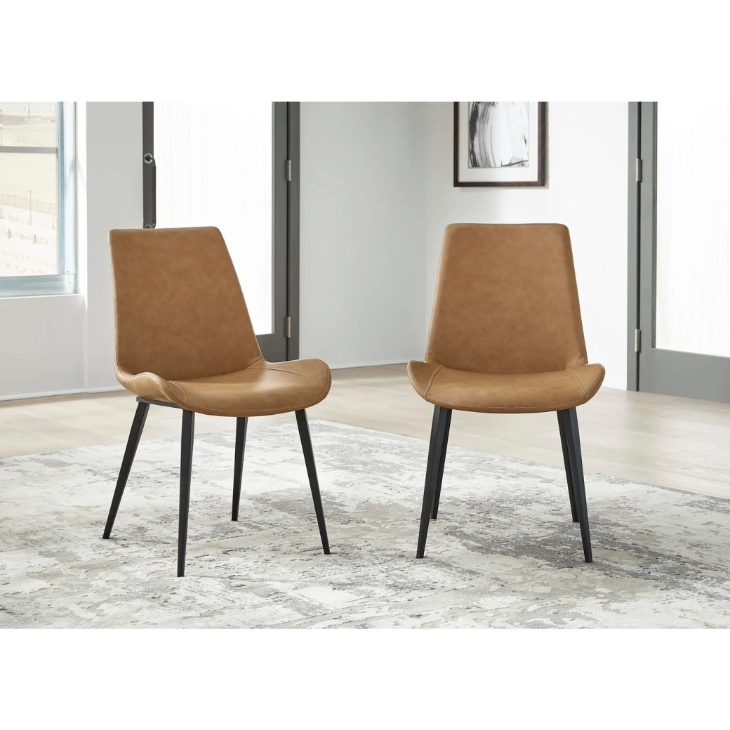Nicoya 7-Piece Dining Set – Contemporary Style, Black Finish by Modus Furniture