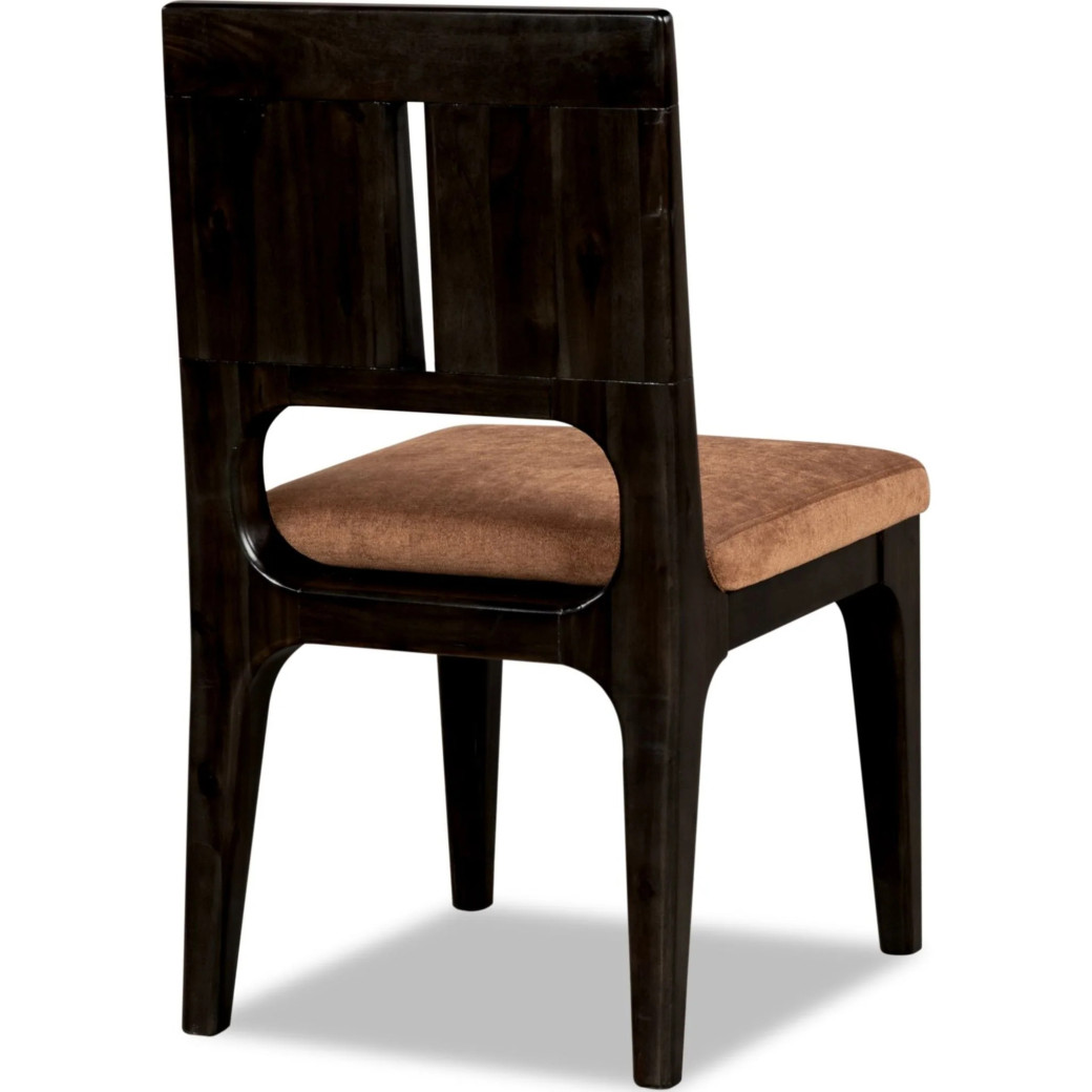 Zamba 7-Piece Dining Set – Contemporary Style, Dark Brown Finish by Modus Furniture