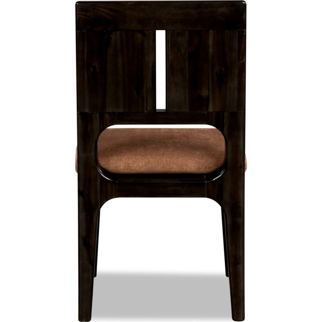 Zamba 7-Piece Dining Set – Contemporary Style, Dark Brown Finish by Modus Furniture
