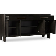 Zamba 7-Piece Dining Set – Contemporary Style, Dark Brown Finish by Modus Furniture