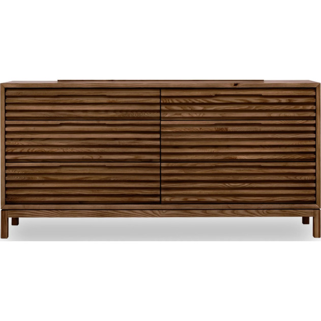 7-Piece Tanner Dining Set – Earthy Brown Finish by Modus Furniture