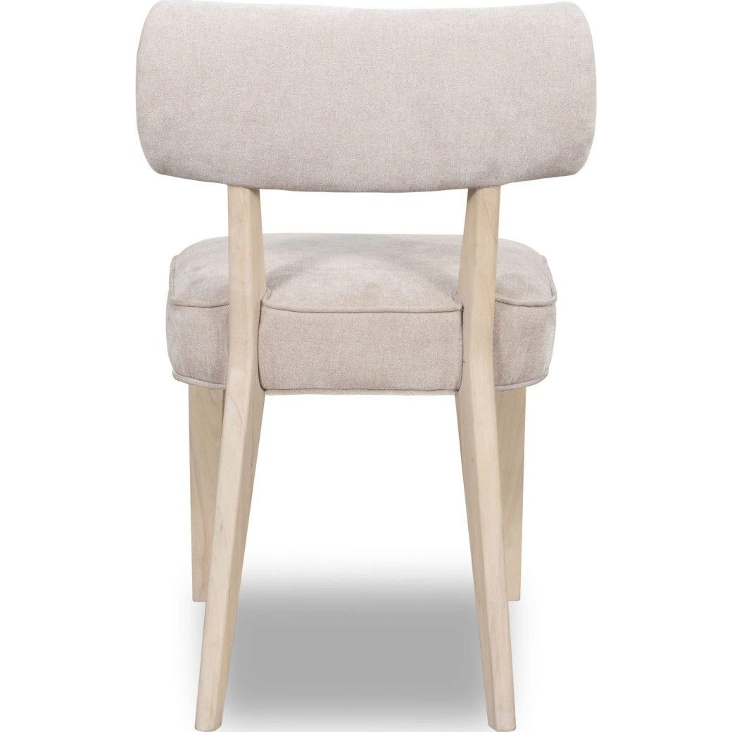 Magnolia 7-Piece Dining Set – Wood Dining Table, Chenille Chairs in Daffodil | Modus Furniture