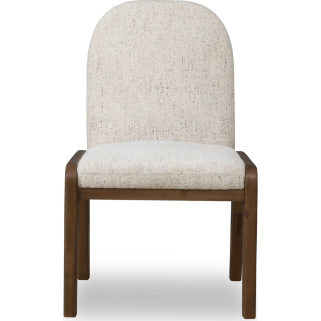 Xolani 6-Piece Dining Set – Acacia Wood Table, 4 Upholstered Chairs & Bench | Modus Furniture
