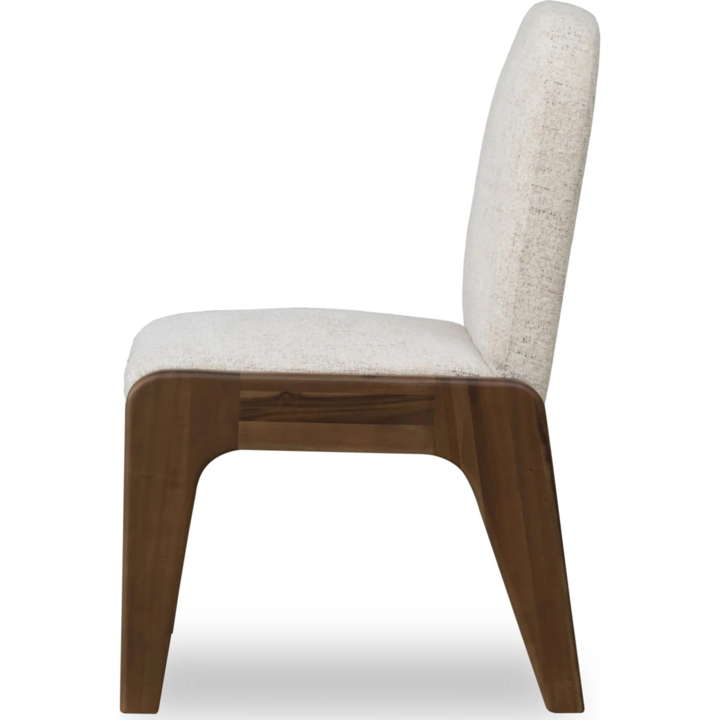Xolani 6-Piece Dining Set – Acacia Wood Table, 4 Upholstered Chairs & Bench | Modus Furniture