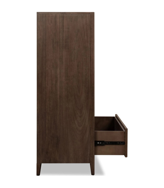 5PC Eking Bedroom Set Farmhouse Style – Carlisle Collection by Modus Furniture