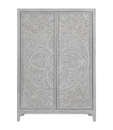 5PC Full Size Bedroom Set Boho Chic Collection– Washed White | Modus Furniture