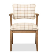 Carlisle 6-Piece Farmhouse Dining Set – Leg Dining Table, 2 Arm Chairs, 2 Side Chairs & Bench by Modus Furniture