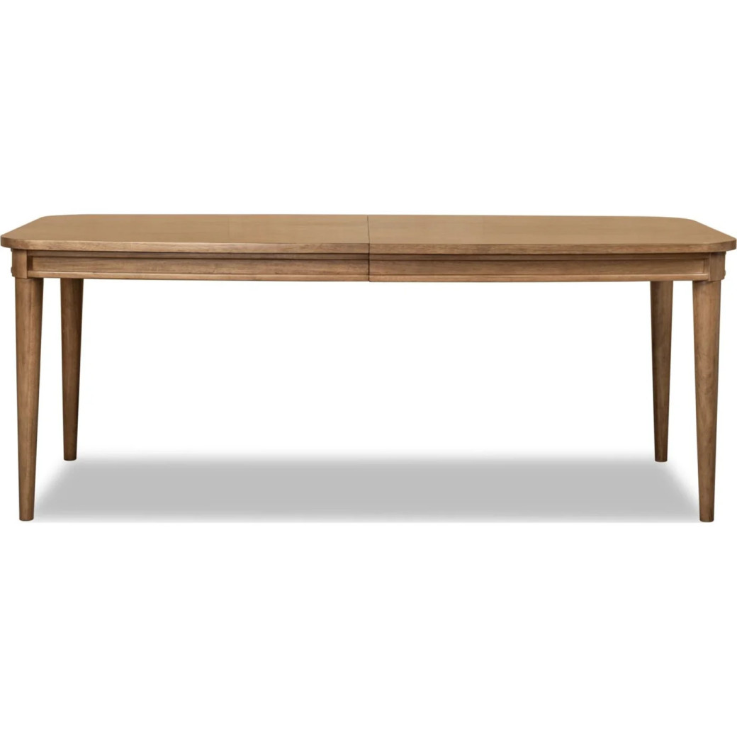 Carlisle 6-Piece Farmhouse Dining Set – Leg Dining Table, 2 Arm Chairs, 2 Side Chairs & Bench by Modus Furniture