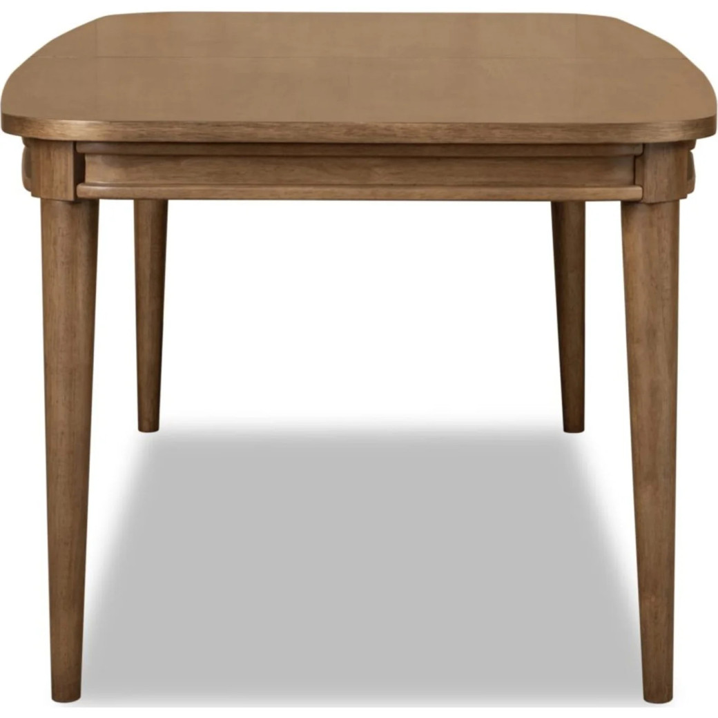Carlisle 6-Piece Farmhouse Dining Set – Leg Dining Table, 2 Arm Chairs, 2 Side Chairs & Bench by Modus Furniture