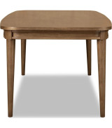 Carlisle 6-Piece Farmhouse Dining Set – Leg Dining Table, 2 Arm Chairs, 2 Side Chairs & Bench by Modus Furniture