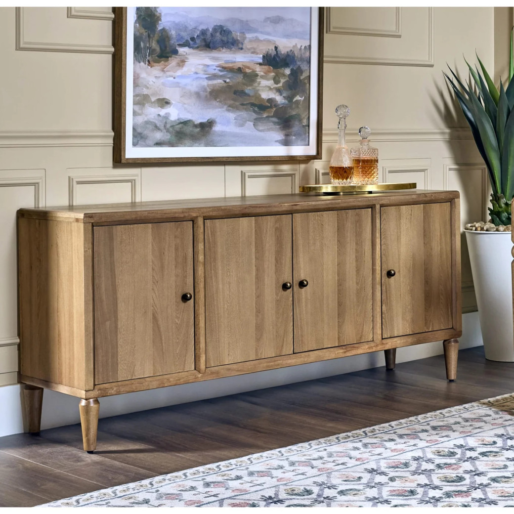Langley Transitional Sideboard – Cabin Glow Finish by Modus Furniture