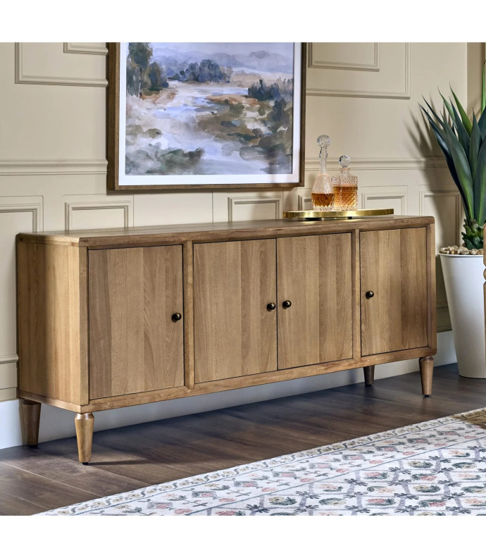 Langley Transitional Sideboard – Cabin Glow Finish by Modus Furniture