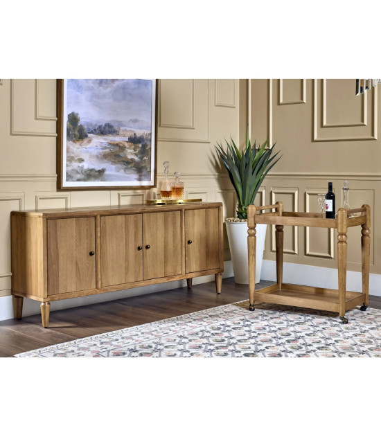 Langley Transitional Sideboard – Cabin Glow Finish by Modus Furniture
