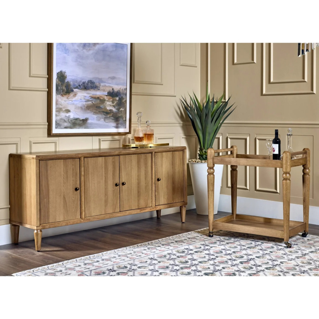 Langley Transitional Sideboard – Cabin Glow Finish by Modus Furniture