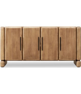 Nia 4-Door Acacia Wood Sideboard | Lioness Finish by Modus Furniture