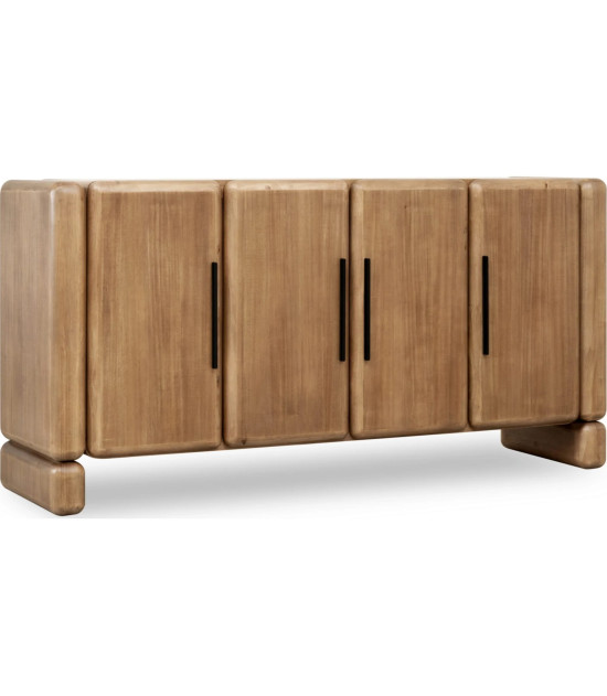 Nia 4-Door Acacia Wood Sideboard | Lioness Finish by Modus Furniture