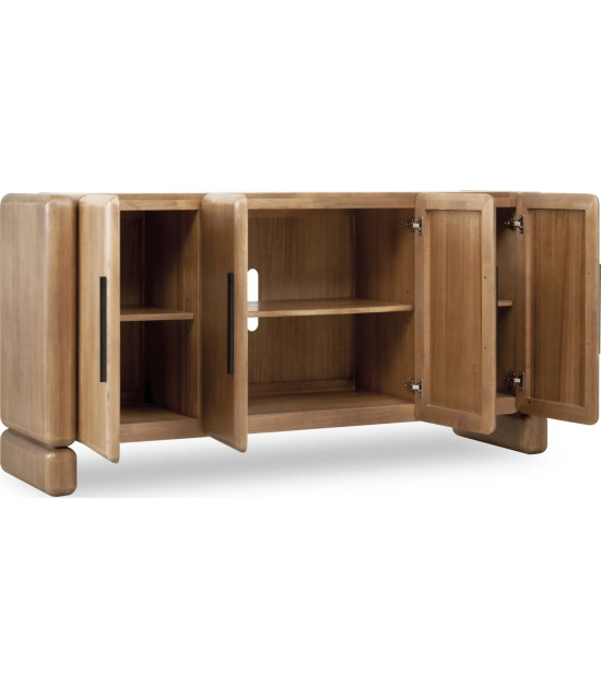 Nia 4-Door Acacia Wood Sideboard | Lioness Finish by Modus Furniture