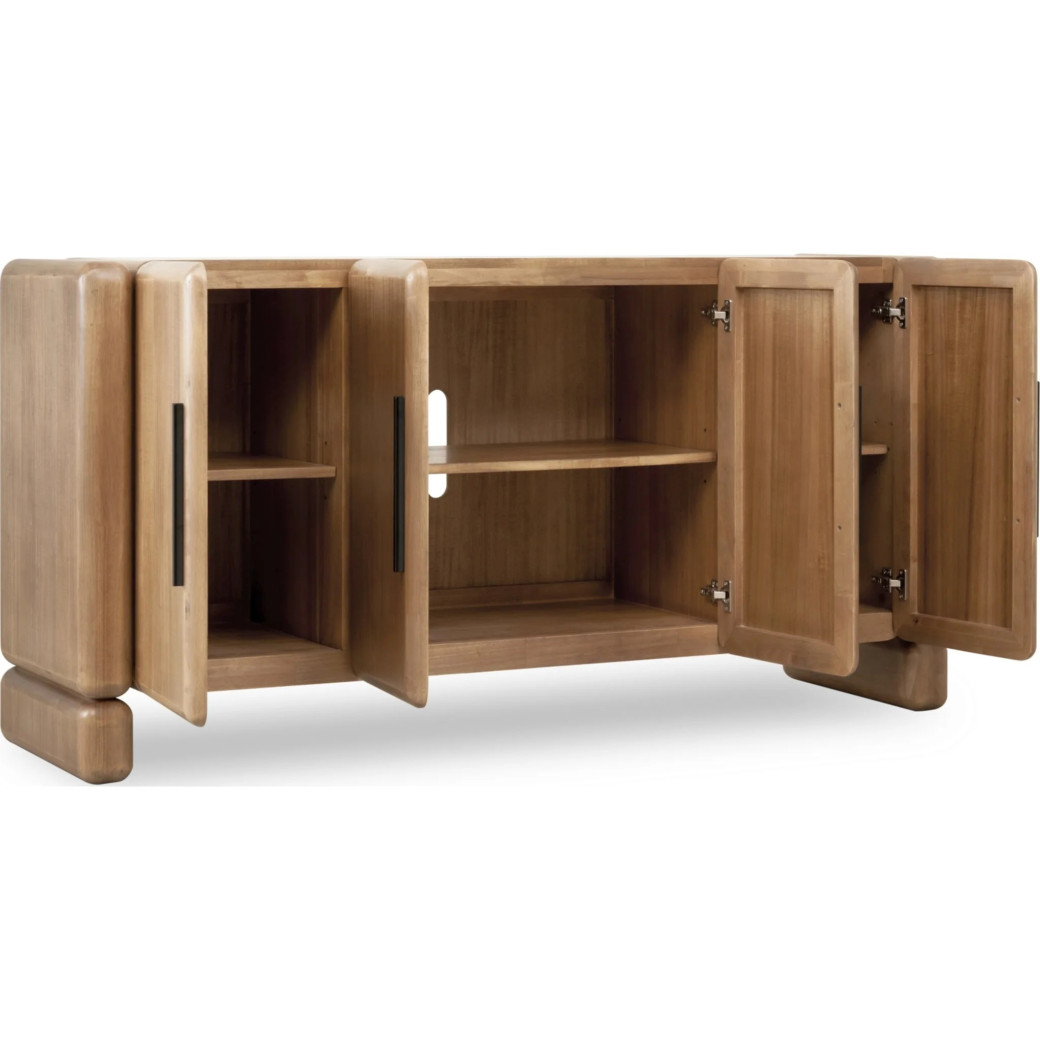 Nia 4-Door Acacia Wood Sideboard | Lioness Finish by Modus Furniture