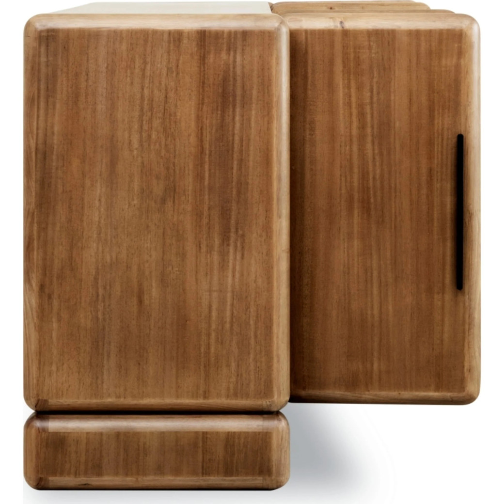 Nia 4-Door Acacia Wood Sideboard | Lioness Finish by Modus Furniture