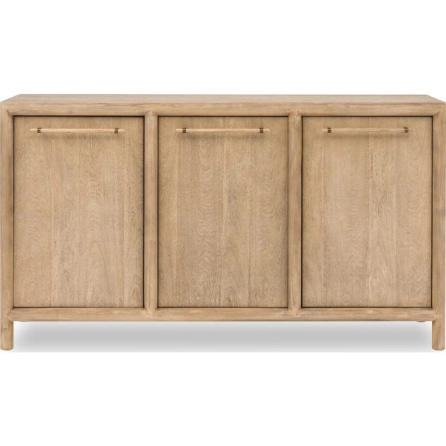 Dorsey Acacia Wood Sideboard in Granola Finish – Contemporary Style by Modus Furniture