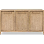 Dorsey Acacia Wood Sideboard in Granola Finish – Contemporary Style by Modus Furniture
