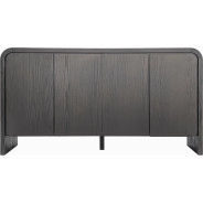 Elora Sideboard in Jet Black Ash Finish – Contemporary Style by Modus Furniture