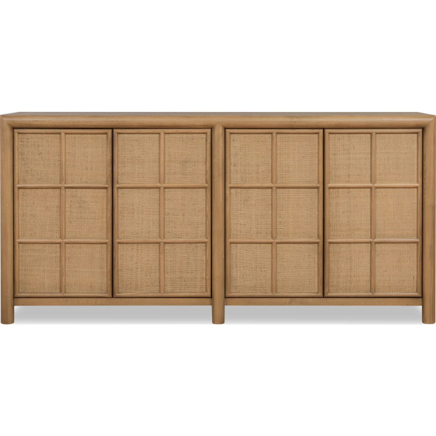 Barton Storage Cabinet in Frappe Finish – Contemporary Style by Modus Furniture