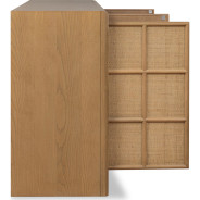 Barton Storage Cabinet in Frappe Finish – Contemporary Style by Modus Furniture