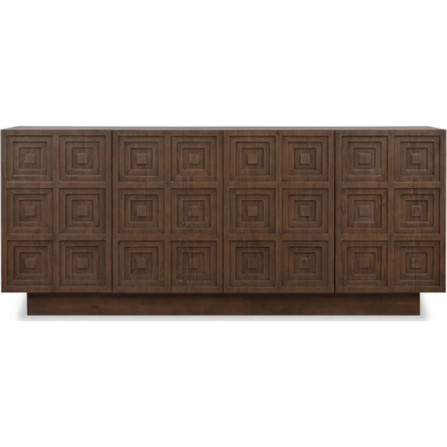 Carter Storage Cabinet in Lungo Finish – Contemporary Style by Modus Furniture