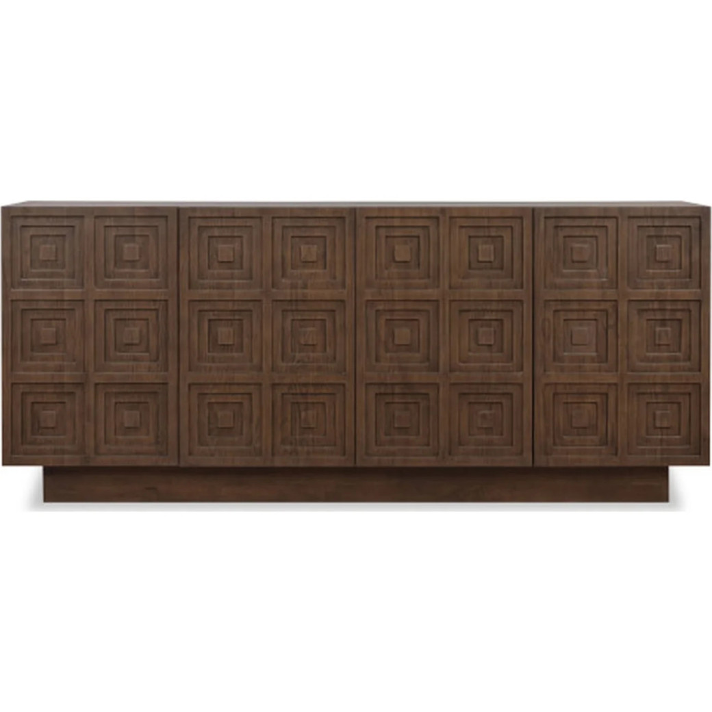 Carter Storage Cabinet in Lungo Finish – Contemporary Style by Modus Furniture