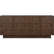 Carter Storage Cabinet in Lungo Finish – Contemporary Style by Modus Furniture