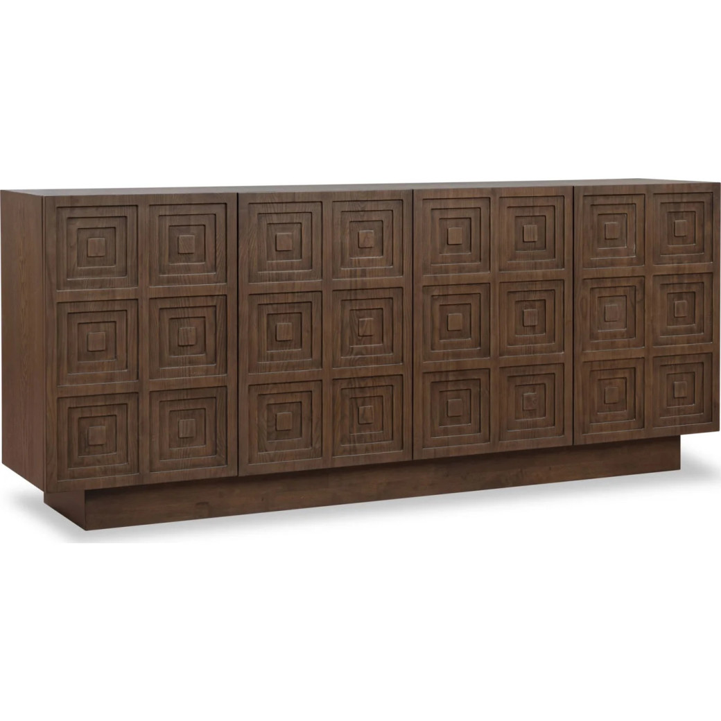Carter Storage Cabinet in Lungo Finish – Contemporary Style by Modus Furniture