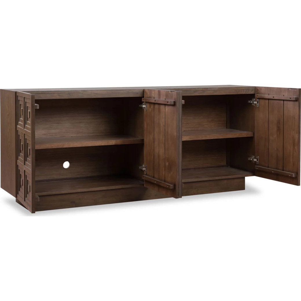 Carter Storage Cabinet in Lungo Finish – Contemporary Style by Modus Furniture