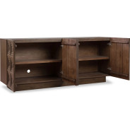 Carter Storage Cabinet in Lungo Finish – Contemporary Style by Modus Furniture