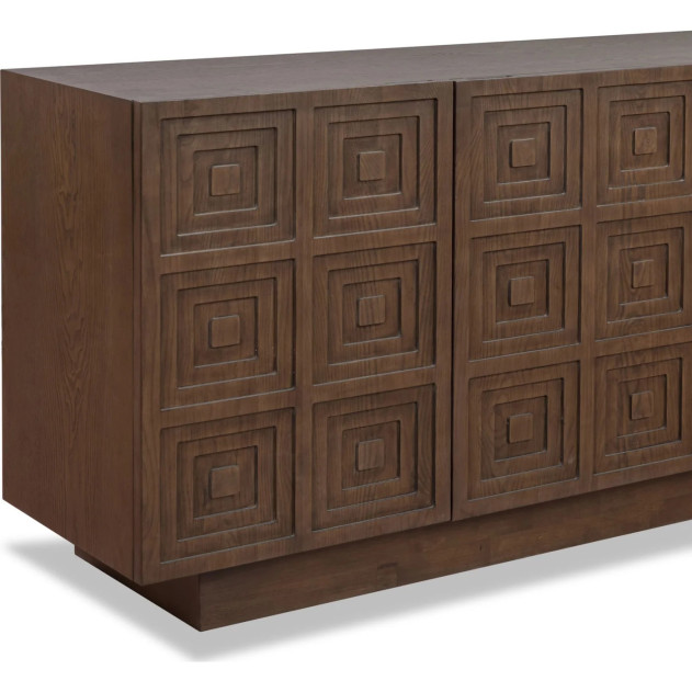 Carter Storage Cabinet in Lungo Finish – Contemporary Style by Modus Furniture