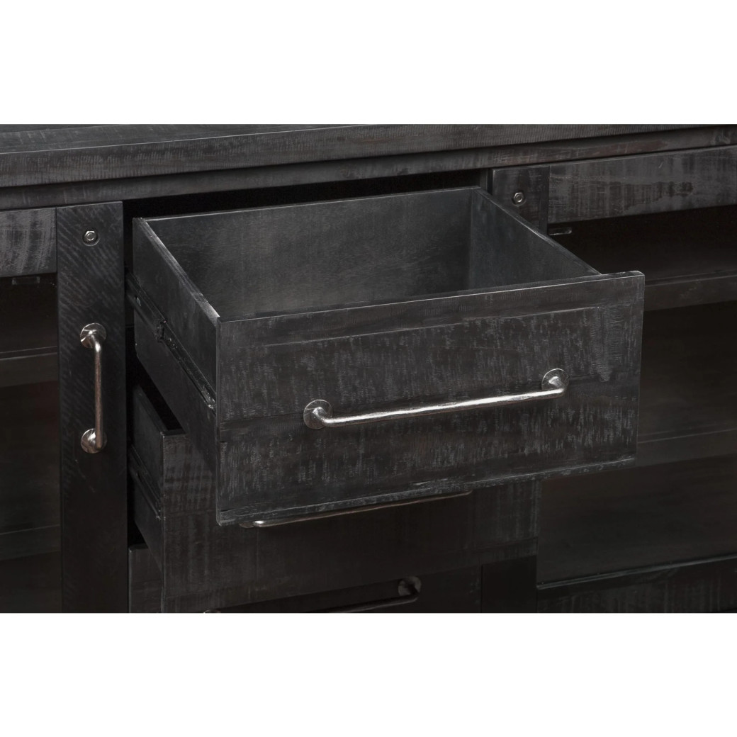 Yosemite Solid Wood Sideboard – Contemporary Rustic Style by Modus Furniture